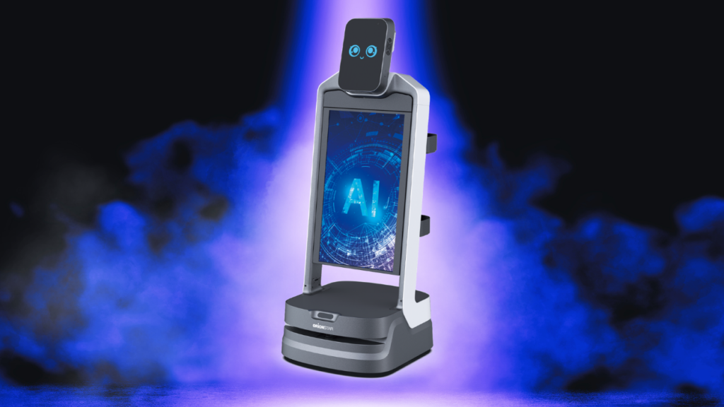 buy or hire digital signage robot