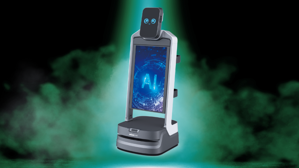 buy or hire digital signage robot